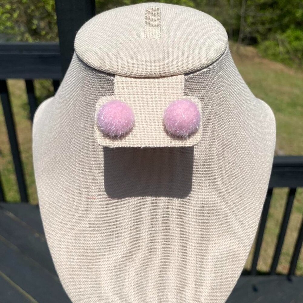 2000s Style Fuzzy Grunge Girl Earrings